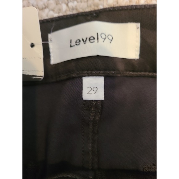 NWT Level 99 Womens Camo Cargo Utility Jogger Pants Size 29 (8) Ankle Zip - Picture 5 of 8